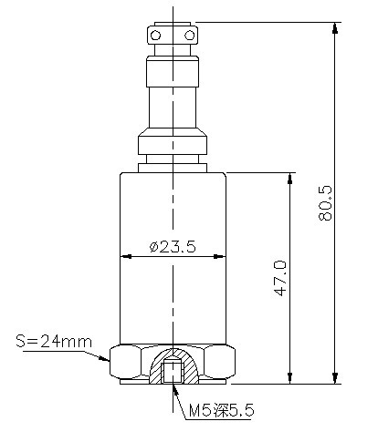 壓電式加速度傳感器結(jié)構(gòu)